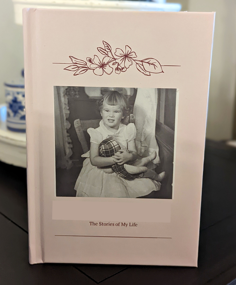 Storyworth Photo book with Mom on cover