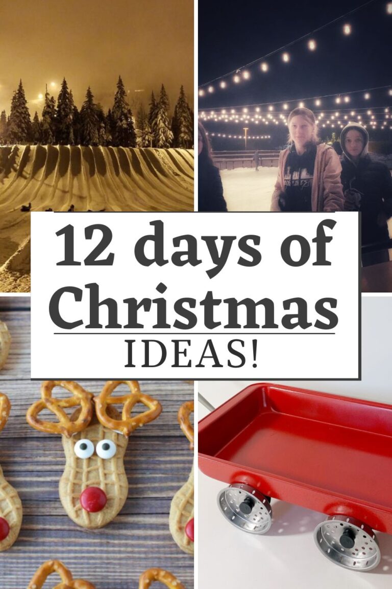 12 Days of Christmas Ideas – Celebrate With Your Family & Friends!