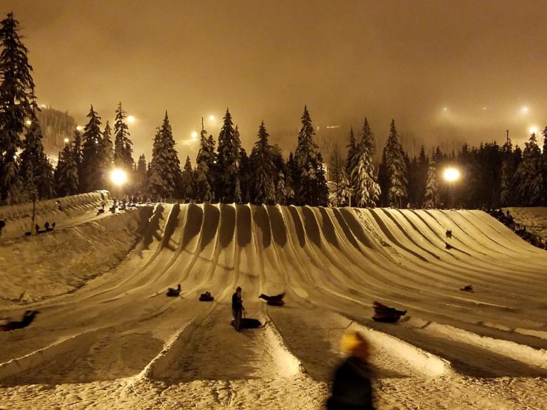 Snow Tubing In Washington