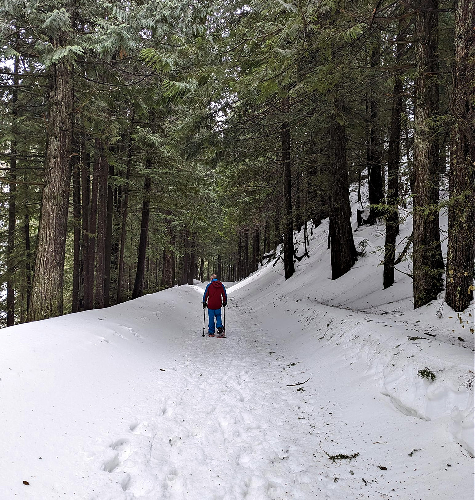 Franklin Falls Snowshoe