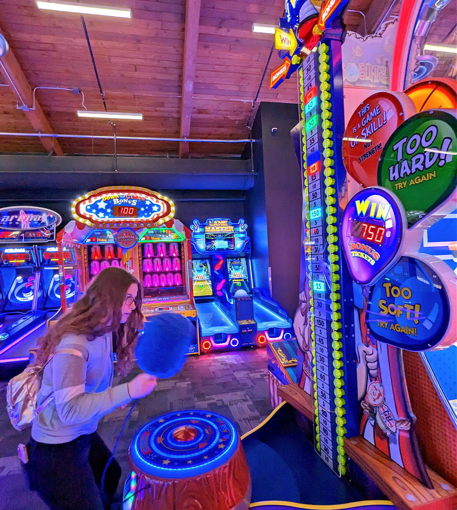 Arcade Games at Arena Sports Issaquah