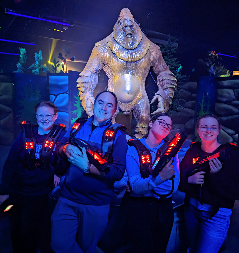 Laser Tag Group at Arena Sports Issaquah