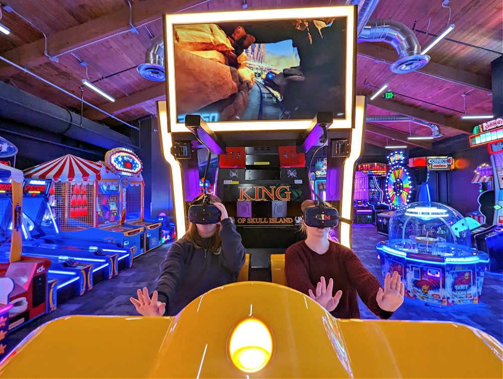 VR games at Arena Sports Issaquah