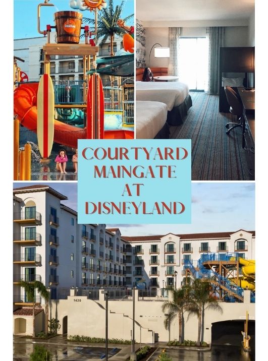 Courtyard By Marriott Anaheim Theme Park Entrance Review!