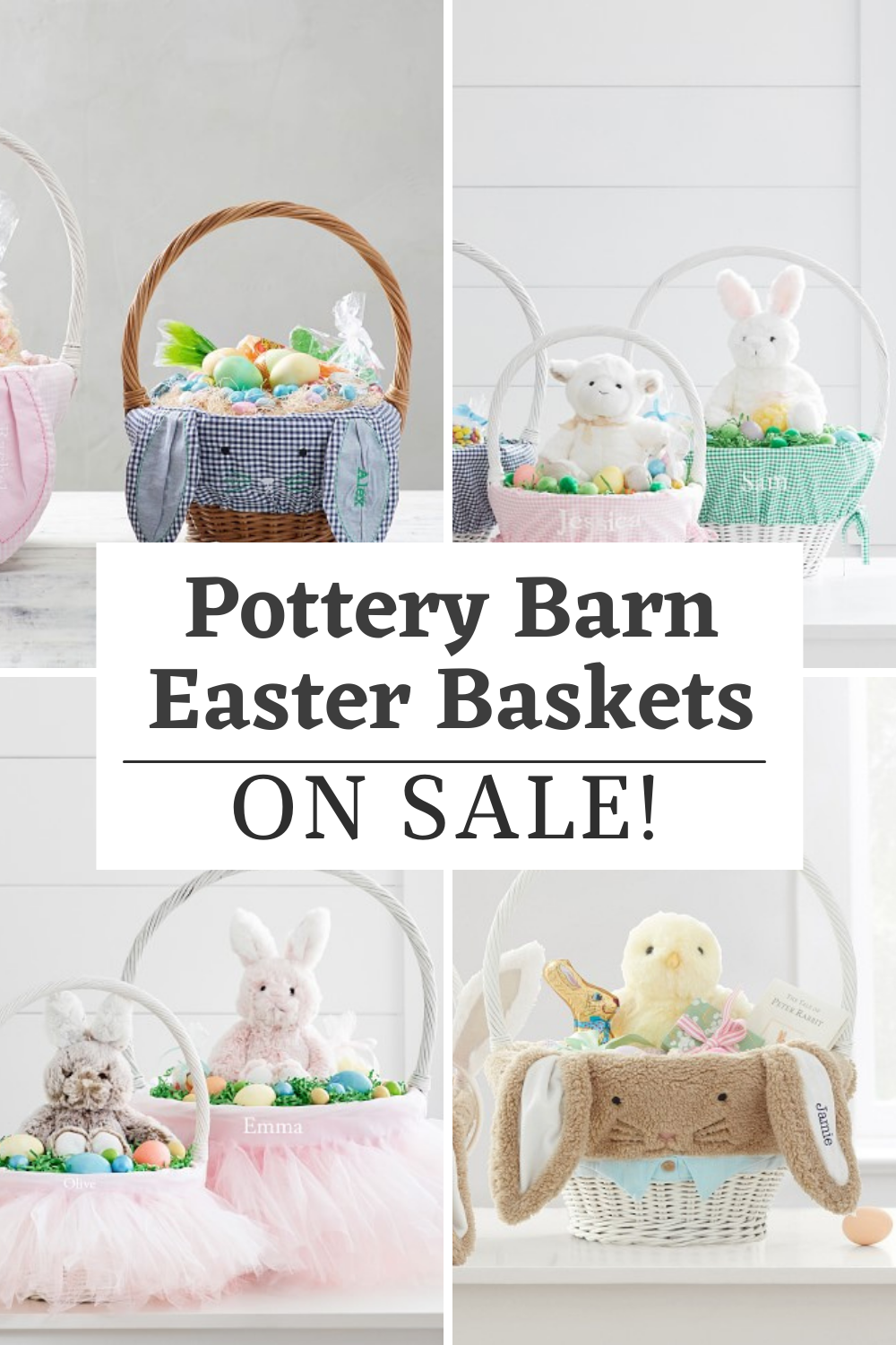 Pottery Barn Easter Baskets On Sale - So Many Cute Options! - Thrifty NW Mom