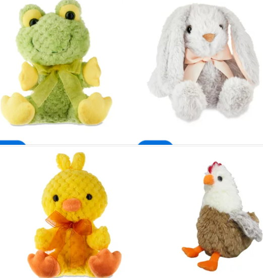 Easter plush Basket Fillers