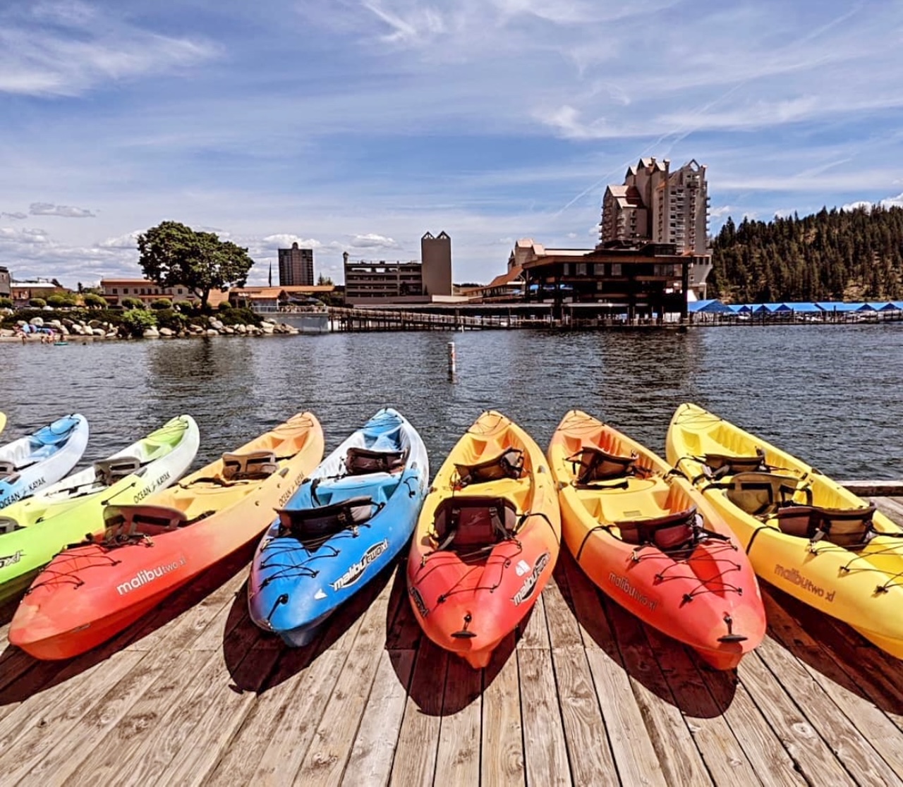 water sports on lake coeur d alene