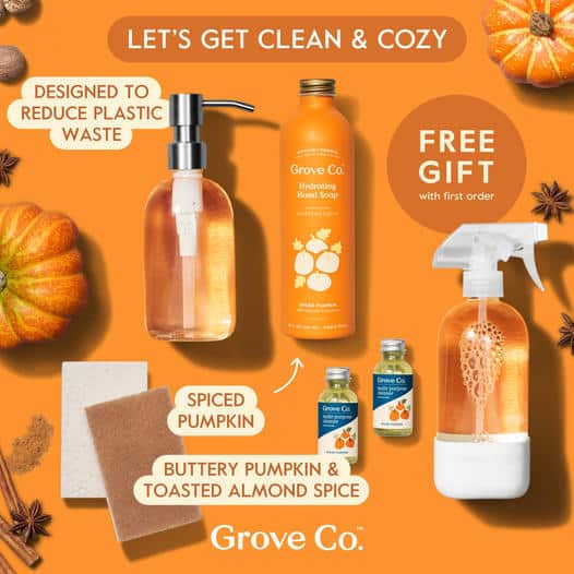 Grove fall scent cleaning kit