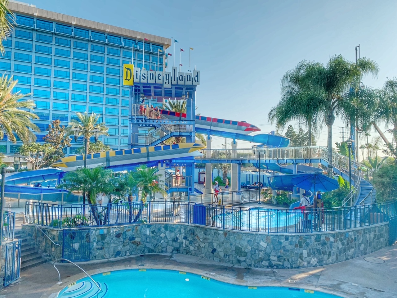 Disneyland hotel pool