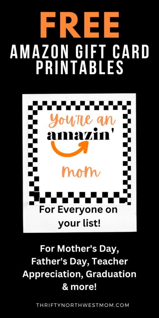 Amazon Gift Card Printable – Free Printable for All Occasions!