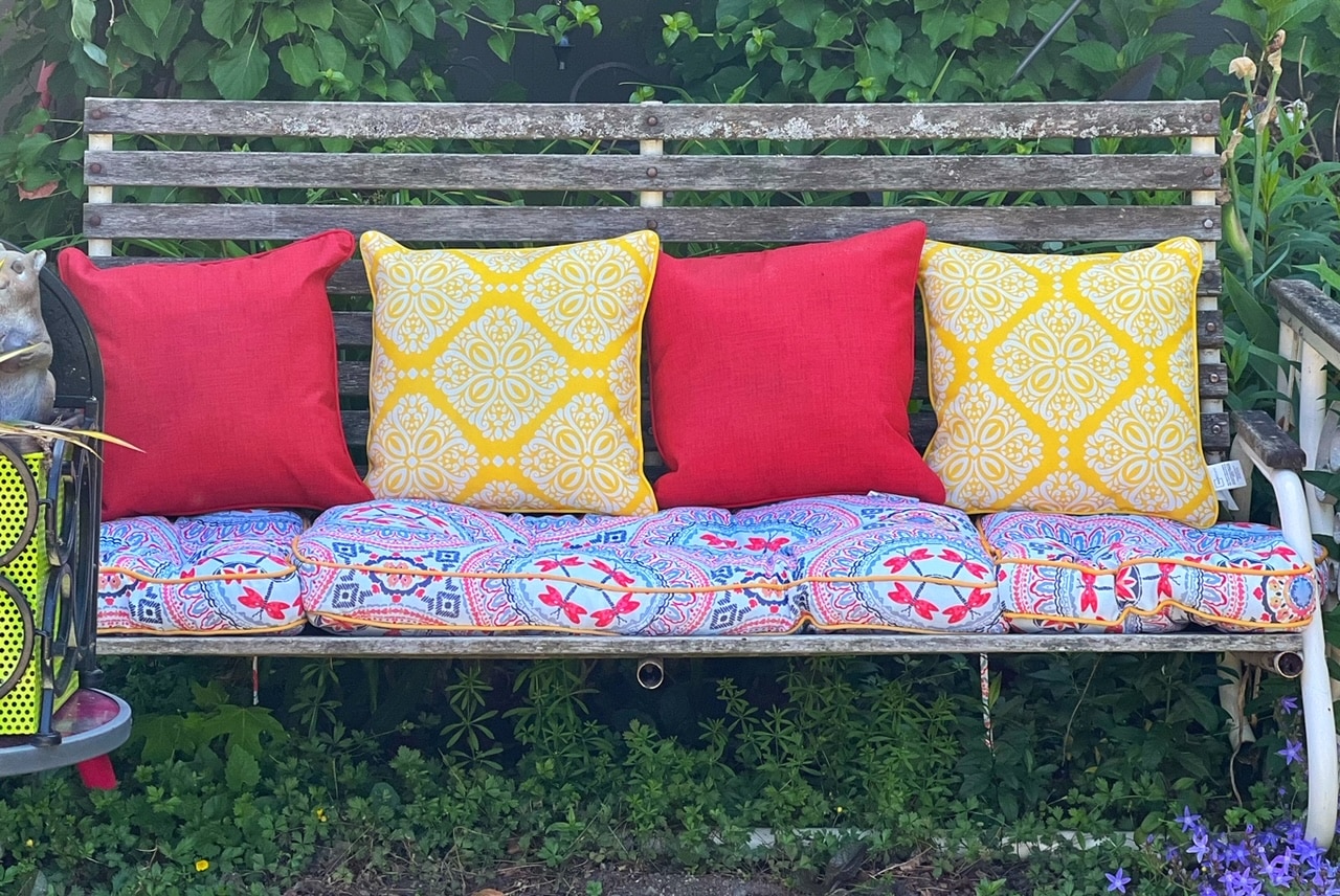 Outdoor cushions for $5
