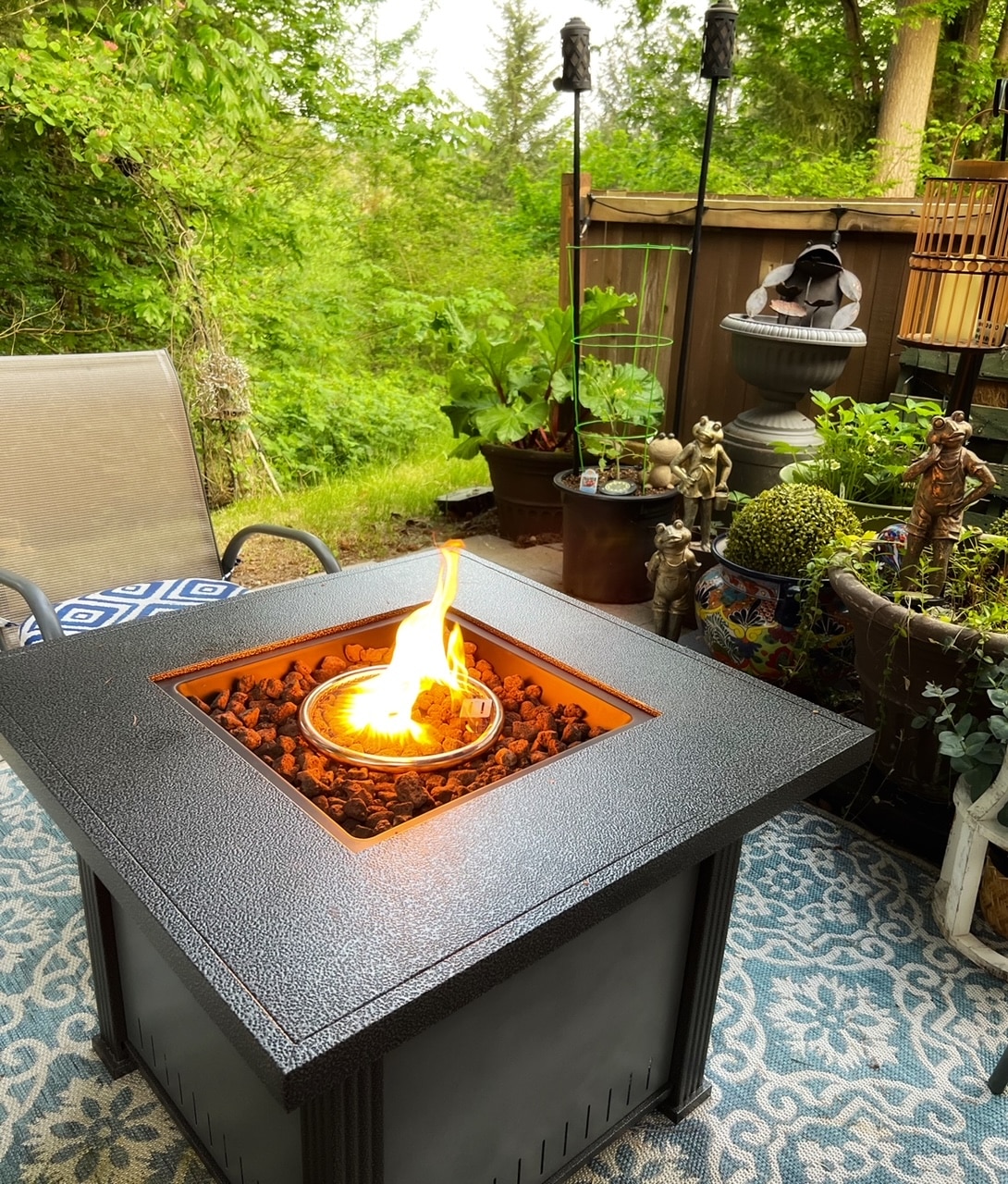 Propane Fire Table