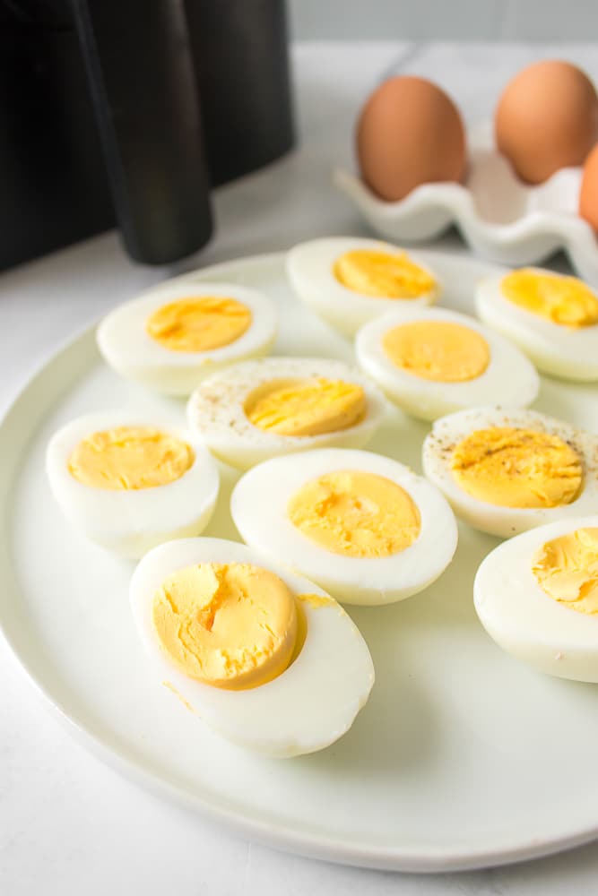 How To Make the Best Air Fryer Hard Boiled Eggs!