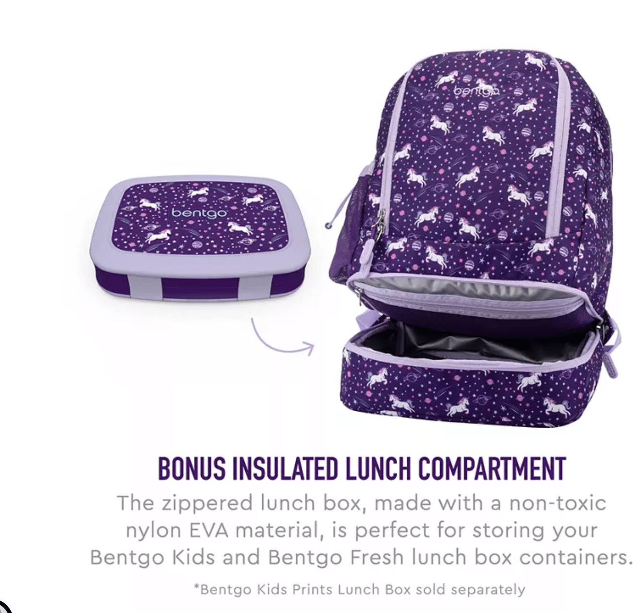 Bentgo backpack &  lunch box