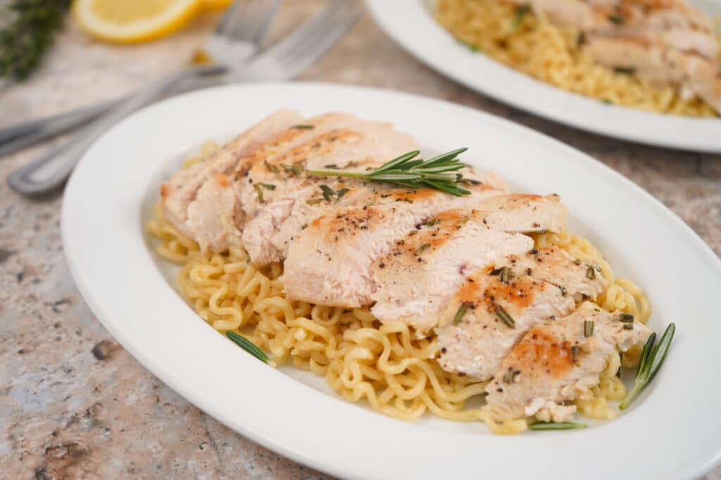 Rosemary Chicken Ramen Recipe – Simple Way to Turn Ramen into a Meal!