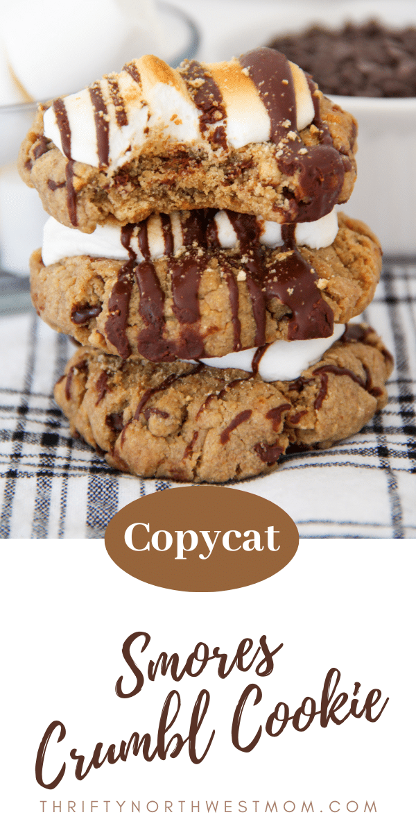 Smores Crumbl Cookie Recipe