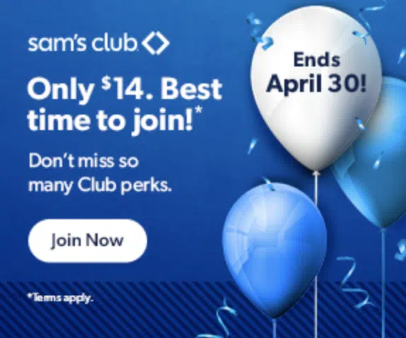 Sam's Club $14 membership