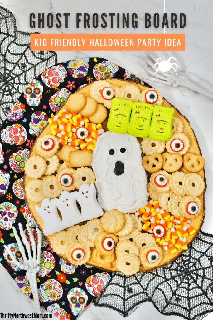 Ghost Frosting Board – Kid Friendly Halloween Party Idea!