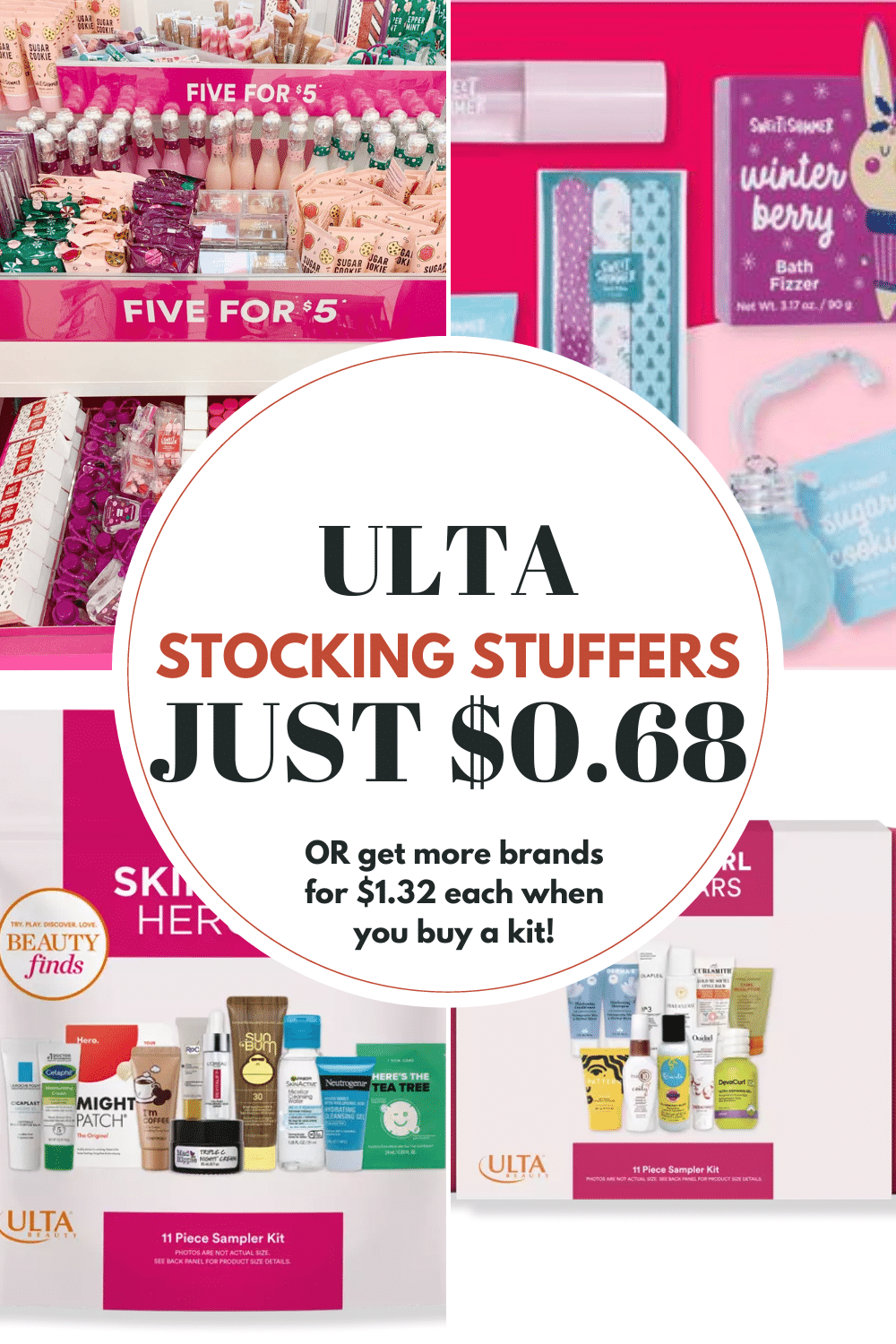 Ulta Stocking Stuffers 5 for $5 Sale