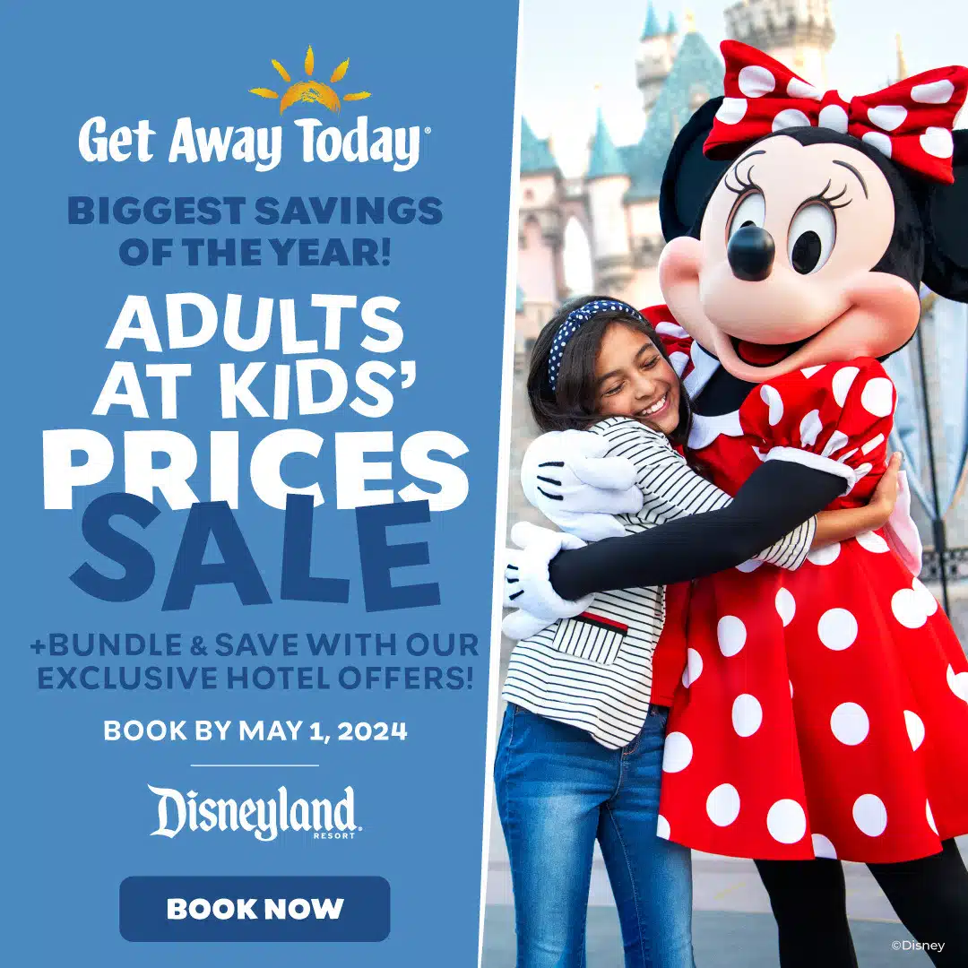 Disneyland tickets adults at Kids prices