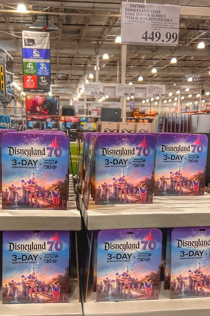 Costco Disneyland Tickets