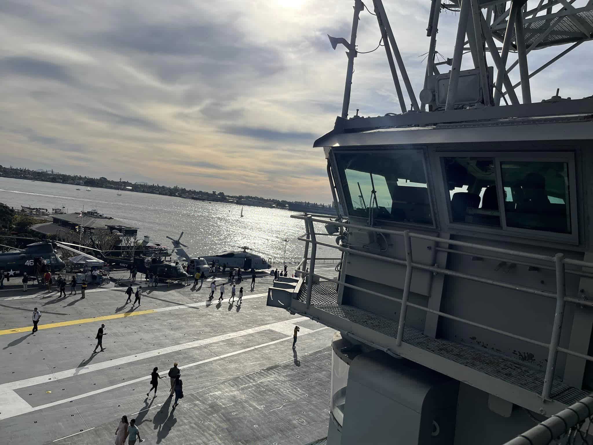 Flight Deck of USS MIdway