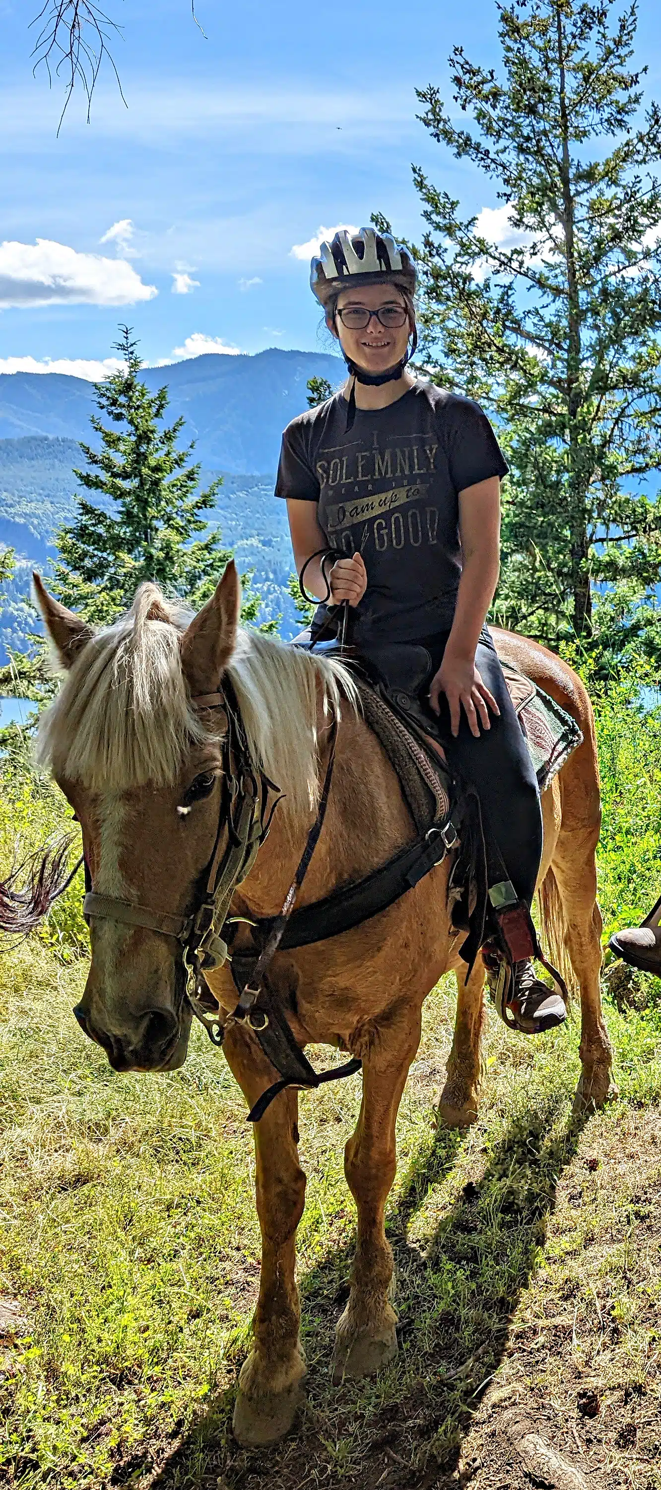 Horseback Riding near Mount Rainier