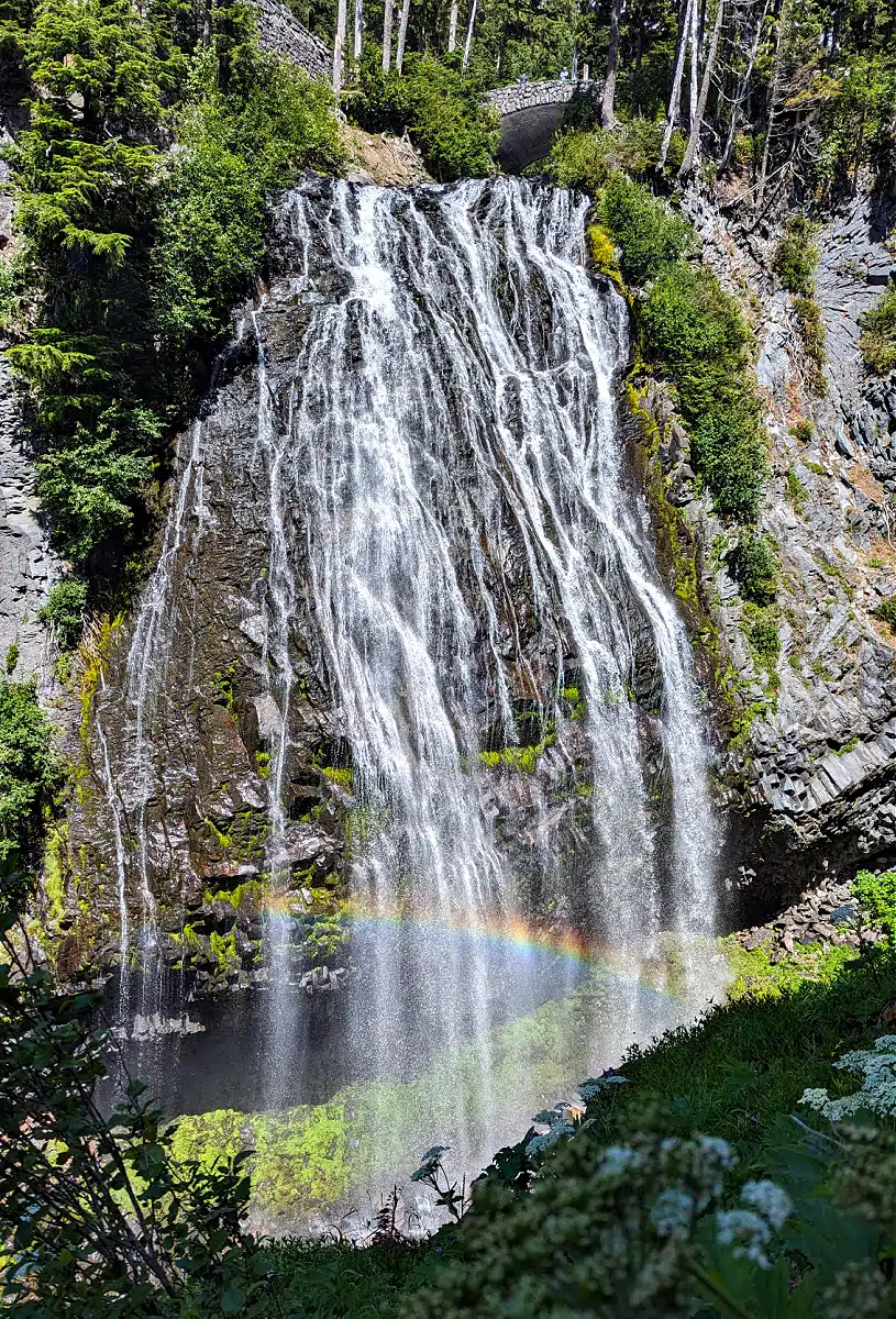 Narada Falls in Summer