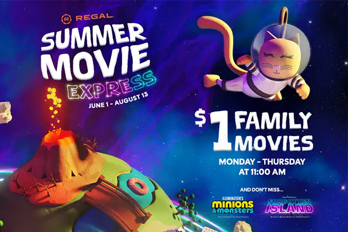 Regal Summer Movies for Kids