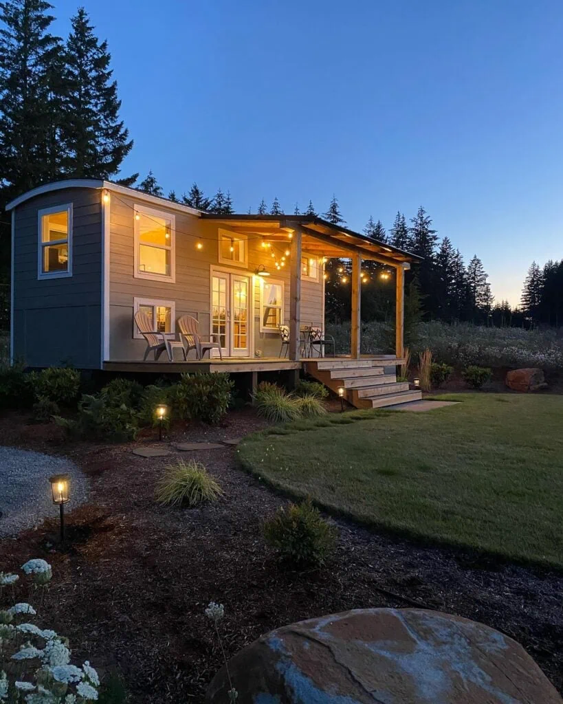Tiny Timbers Adorable Tiny House in Estacada Oregon, Set in the Midst of Beautiful Tree Farms