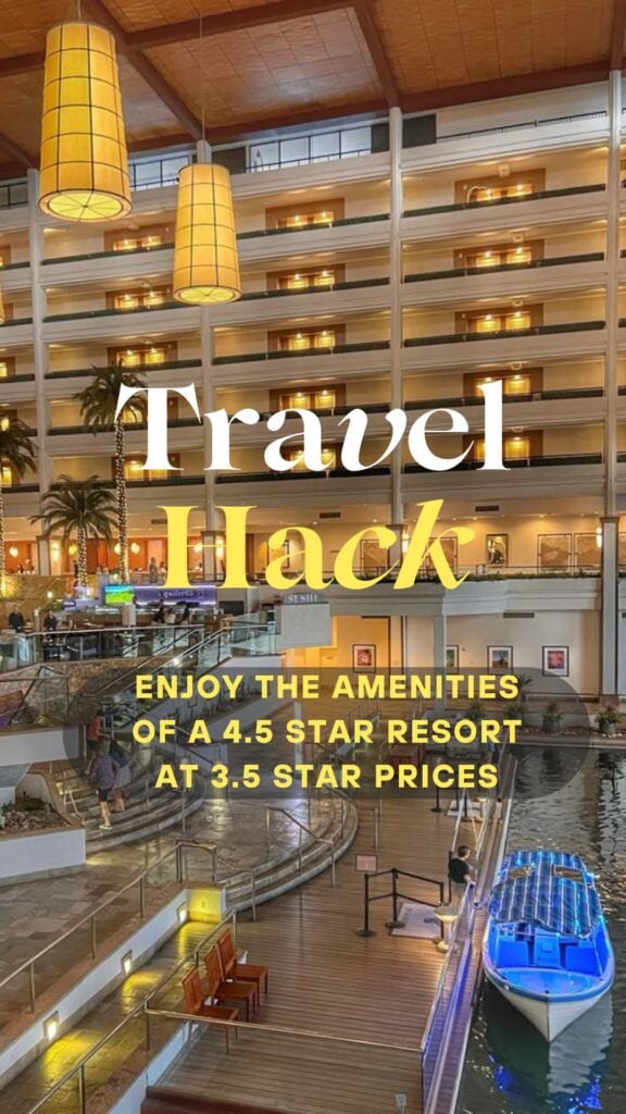 Travel Hack – How to Enjoy a 4.5 star Resort at 3.5 Star Prices!