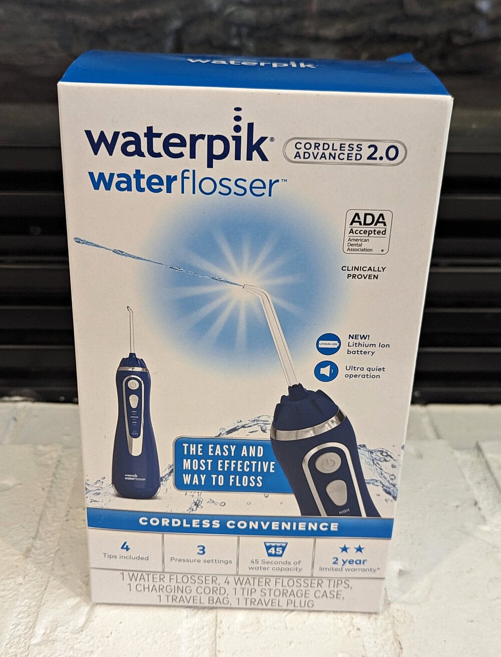 Waterpik Water Flosser in Box