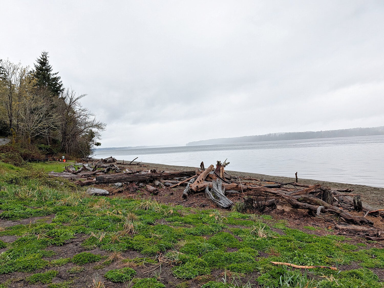 Beach at Camp Colman