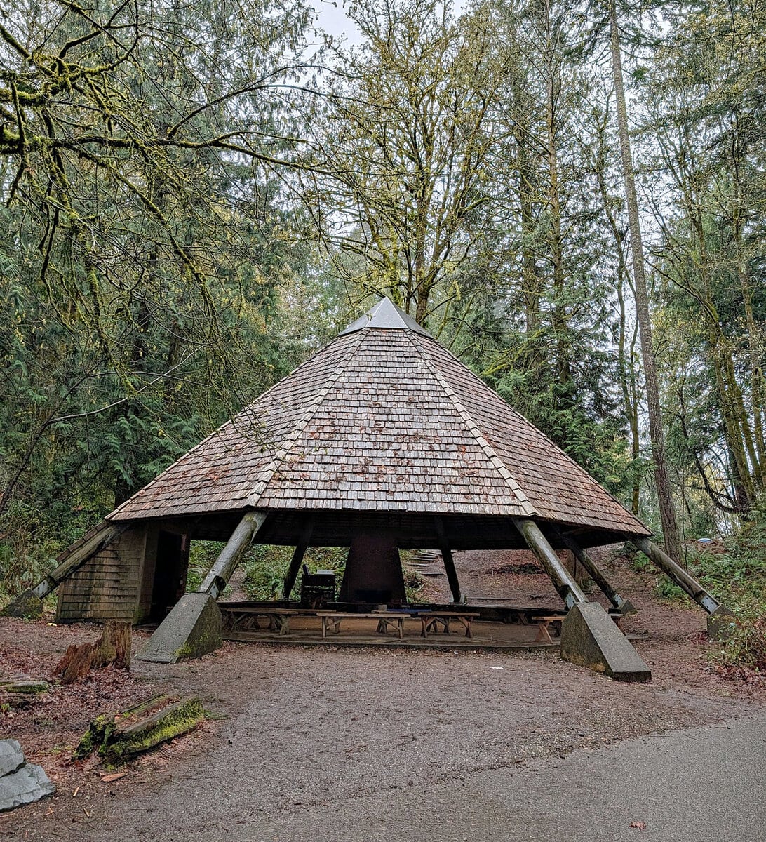 Covered Outdoor Building at Camp Colman