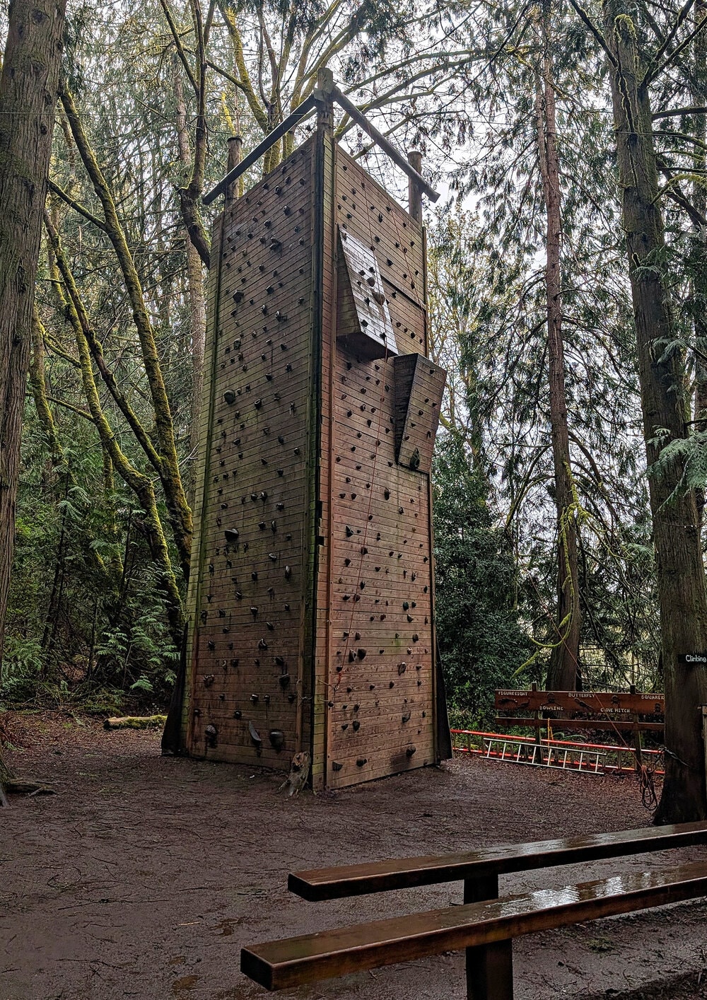 YMCA Climbing Wall Tower